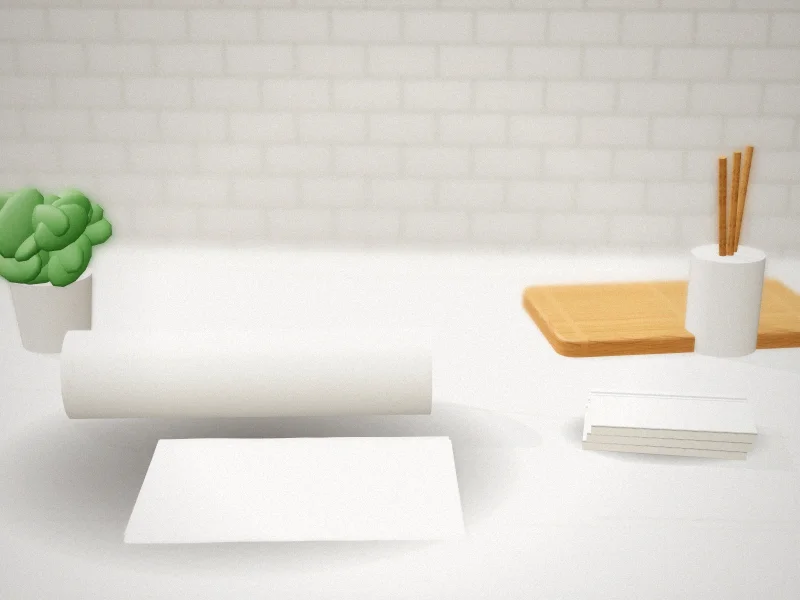 Parchment Paper Sheets, 9 x 13 Inch, Precut Non-Stick in a home kitchen