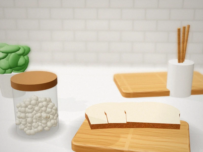 PLANTIONAL Natural Stoneware Ceramic Pie Weights in a home kitchen