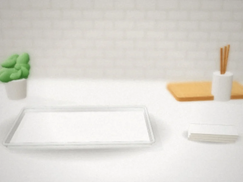 Polycarbonate Square Chocolate Mold, 21 Cavities in a home kitchen