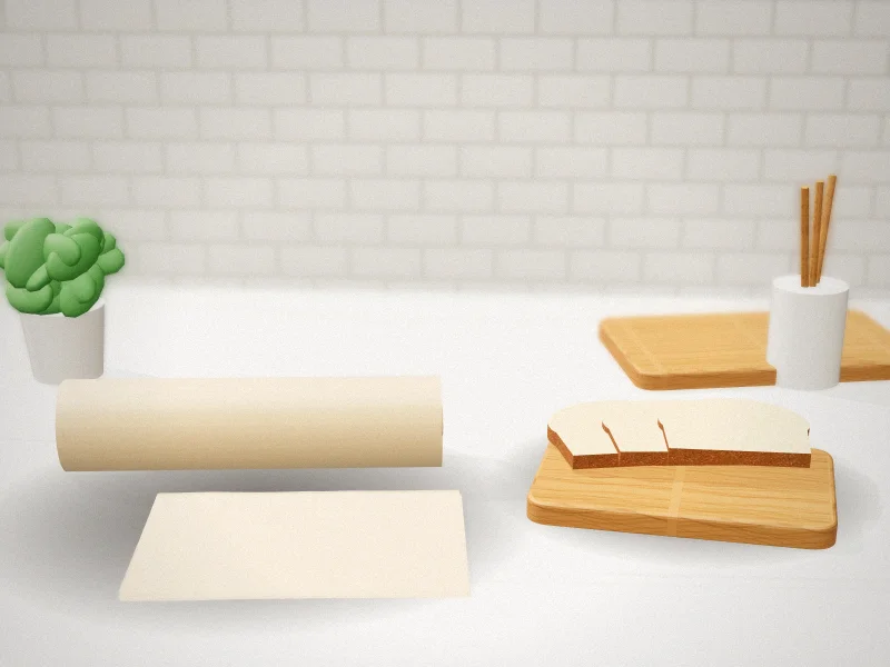Reynolds Kitchens Unbleached Parchment Paper Roll, 45 Sq Ft in a home kitchen