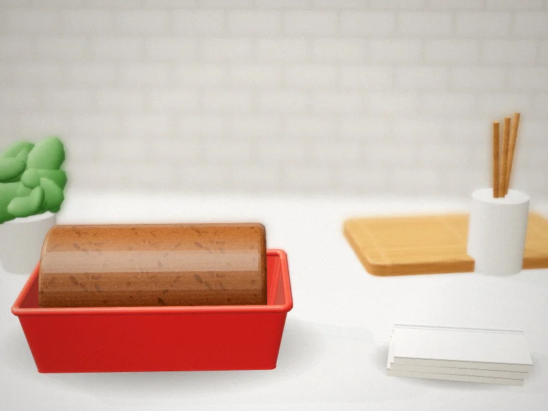 Silicone Bread Loaf Pans, 3 Pack in a home kitchen