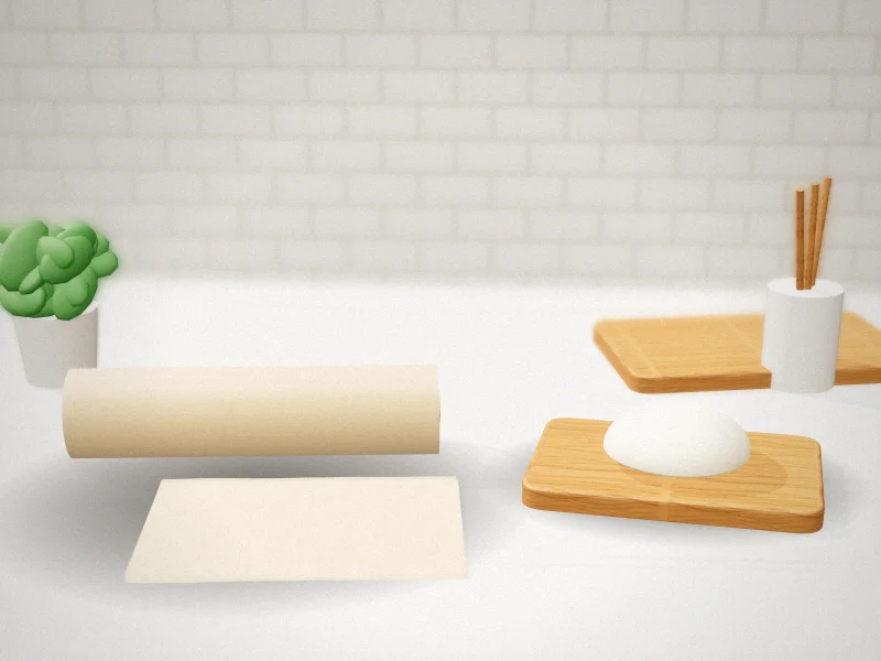 SMARTAKE 200 Pcs Unbleached Parchment Paper Sheets, 12 x 16 Inch in a home kitchen
