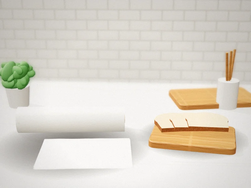 SMARTAKE Parchment Paper Roll, 13 in x 278 ft in a home kitchen
