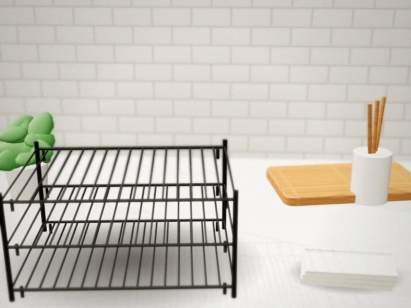 X-cosrack 5-Tier Wall Mount Spice Rack Organizer in a home kitchen