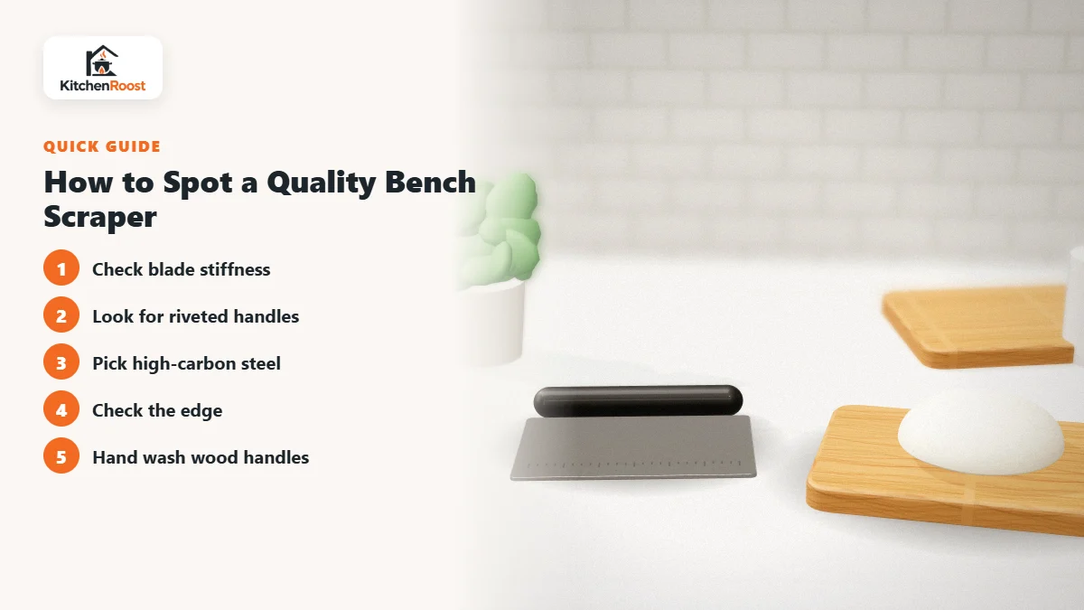 How to Spot a Quality Bench Scraper - best quality bench scraper