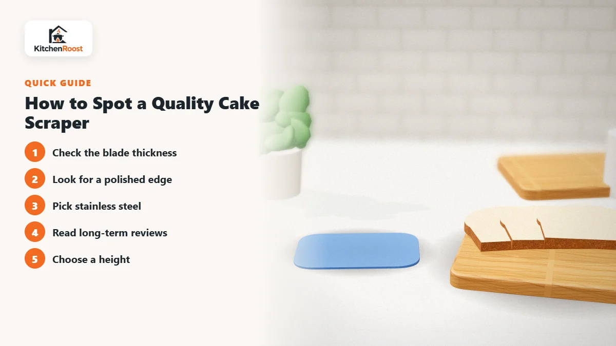 How to Spot a Quality Cake Scraper - best quality cake scraper