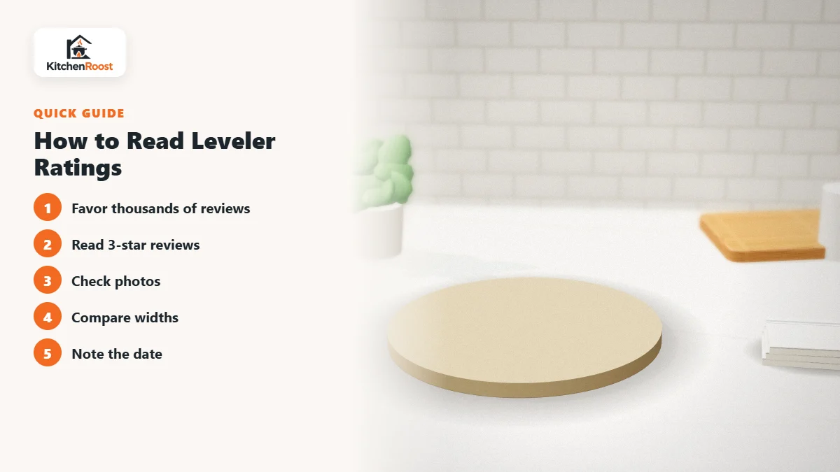 How to Read Leveler Ratings - best rated cake leveler