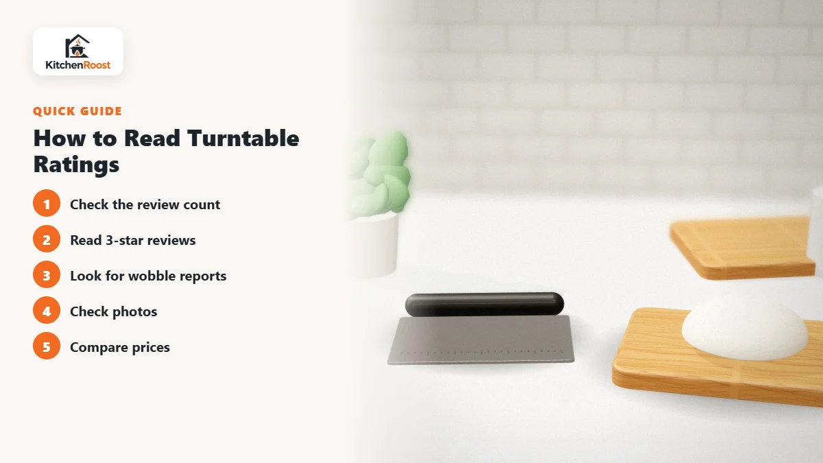 How to Read Turntable Ratings - best rated cake turntable
