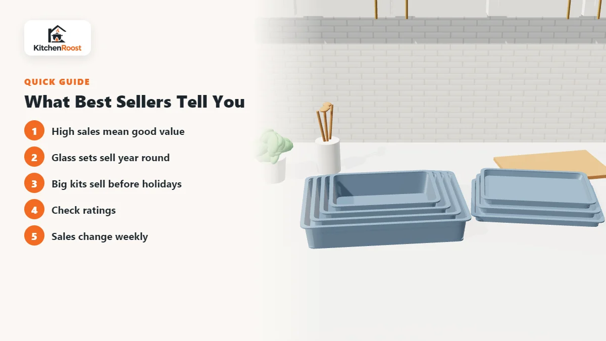 What Best Sellers Tell You - best selling bakeware set