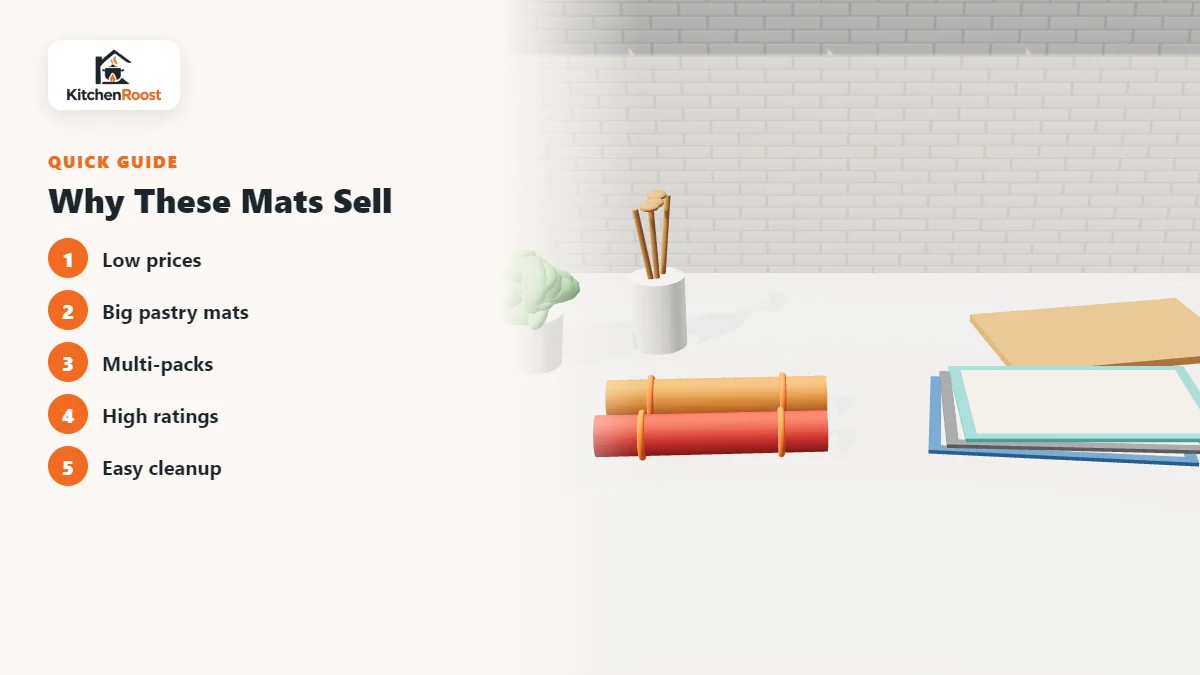 Why These Mats Sell - best selling baking mat