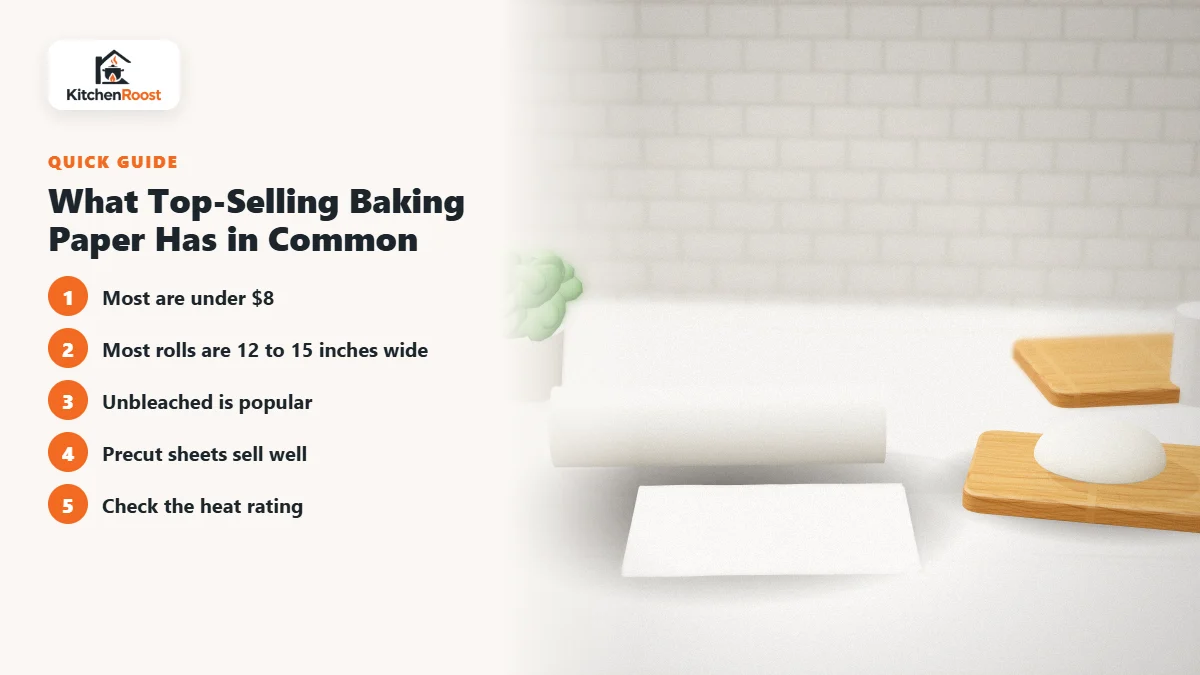 What Top-Selling Baking Paper Has in Common - best selling baking paper
