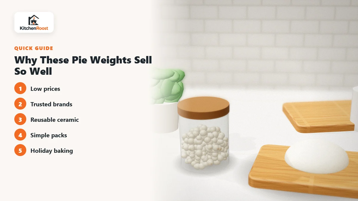 Why These Pie Weights Sell So Well - best selling baking weights