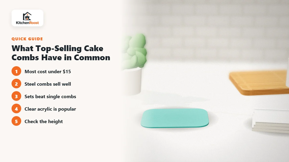 What Top-Selling Cake Combs Have in Common - best selling cake comb