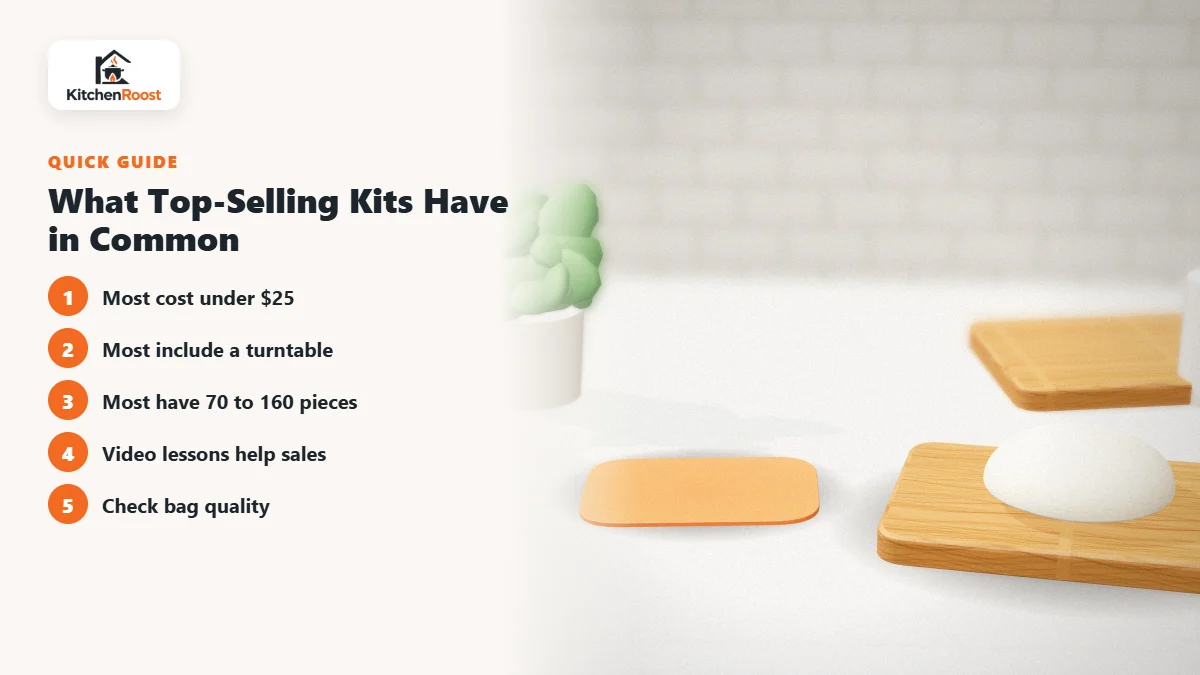 What Top-Selling Kits Have in Common - best selling cake decorating kit