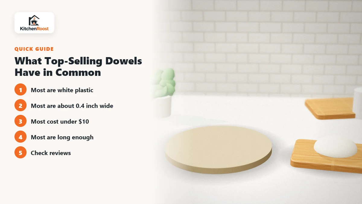 What Top-Selling Dowels Have in Common - best selling cake dowels