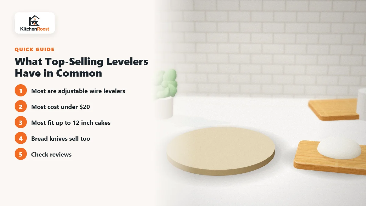 What Top-Selling Levelers Have in Common - best selling cake leveler