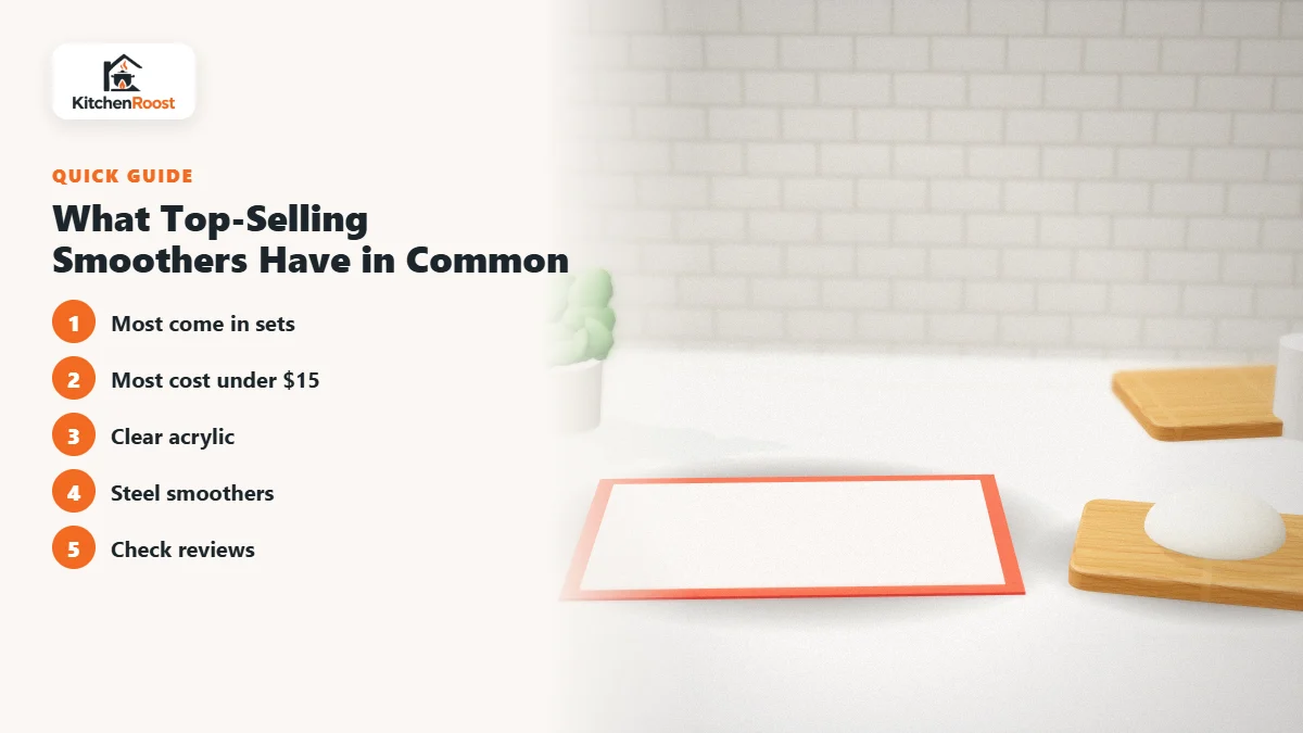 What Top-Selling Smoothers Have in Common - best selling cake smoother