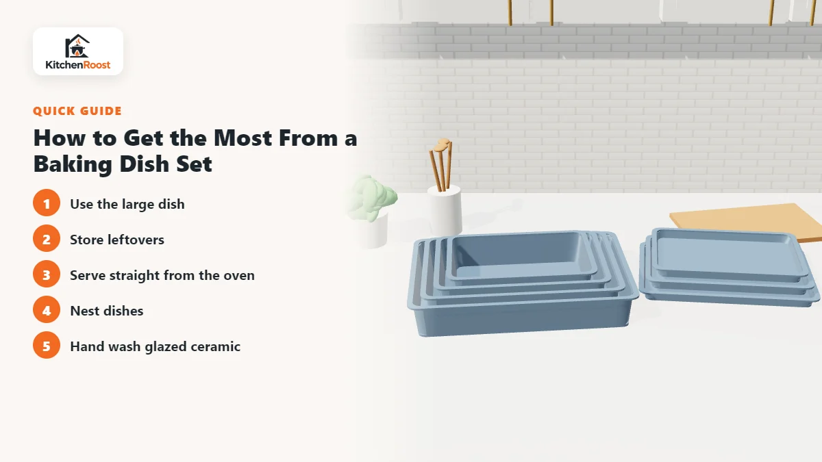 How to Get the Most From a Baking Dish Set - best value baking dish