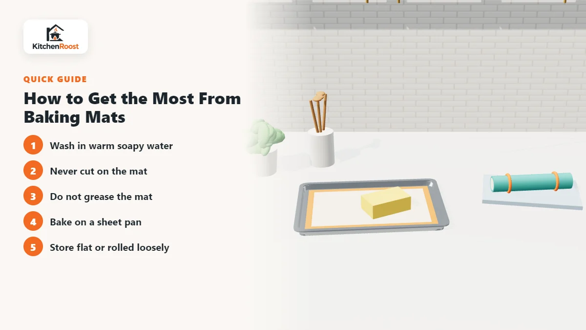 How to Get the Most From Baking Mats - best value baking mat