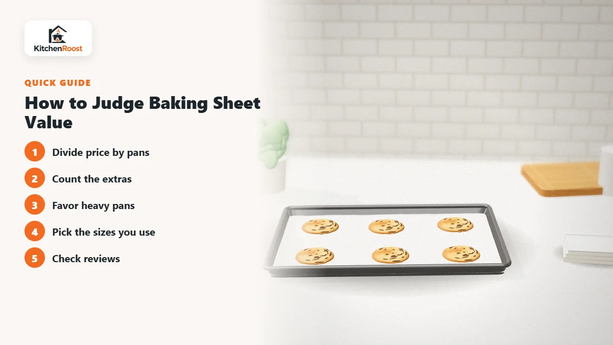 How to Judge Baking Sheet Value - best value baking sheet