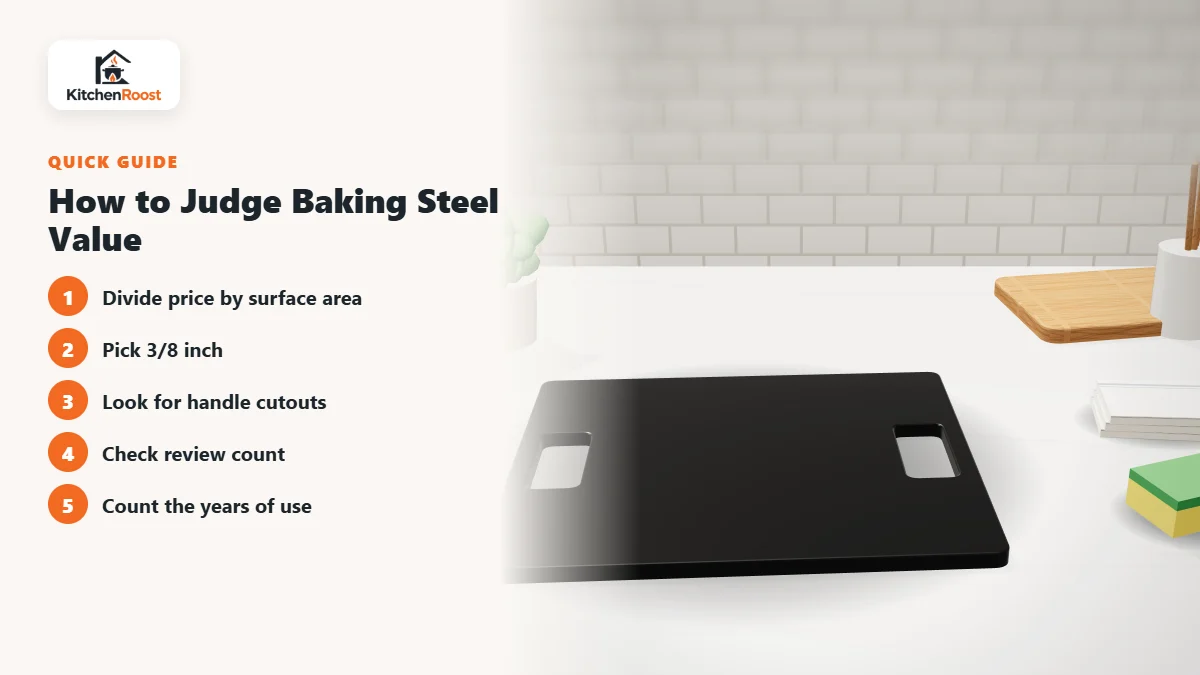 How to Judge Baking Steel Value - best value baking steel