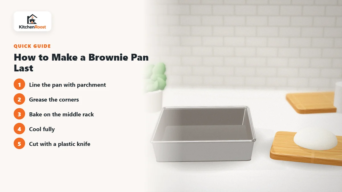 How to Make a Brownie Pan Last - best value brownie pan
