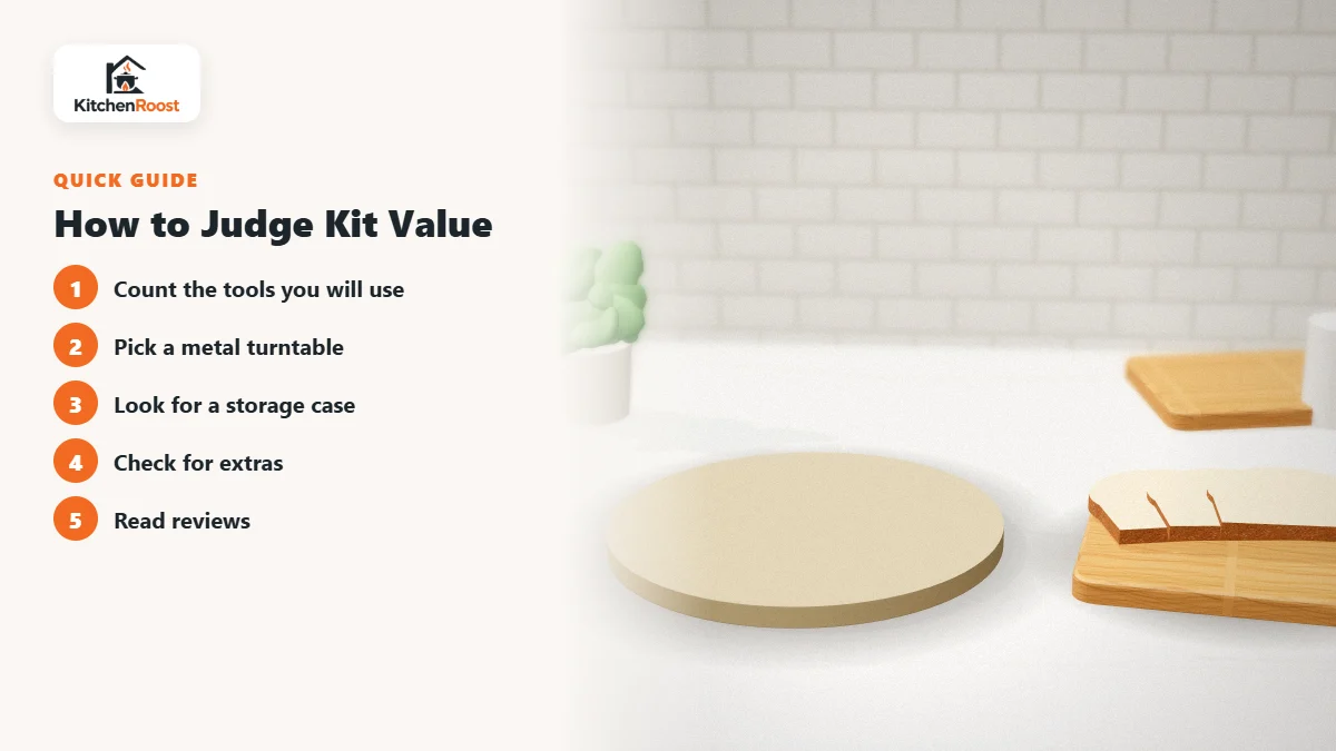 How to Judge Kit Value - best value cake decorating kit