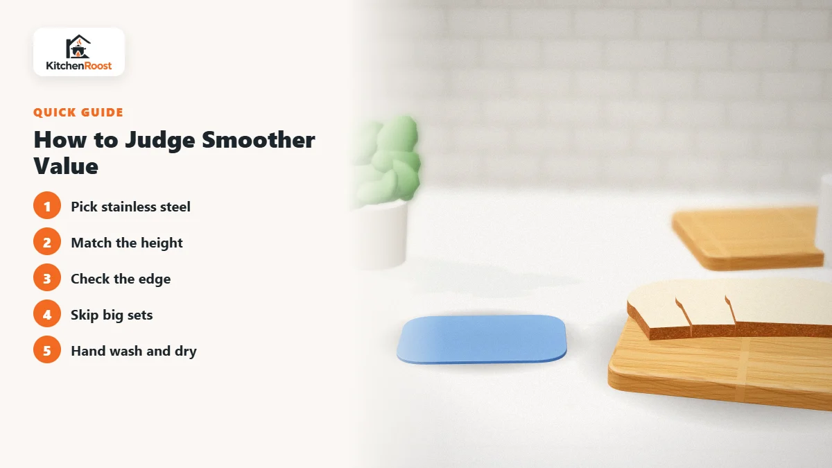 How to Judge Smoother Value - best value cake icing smoother