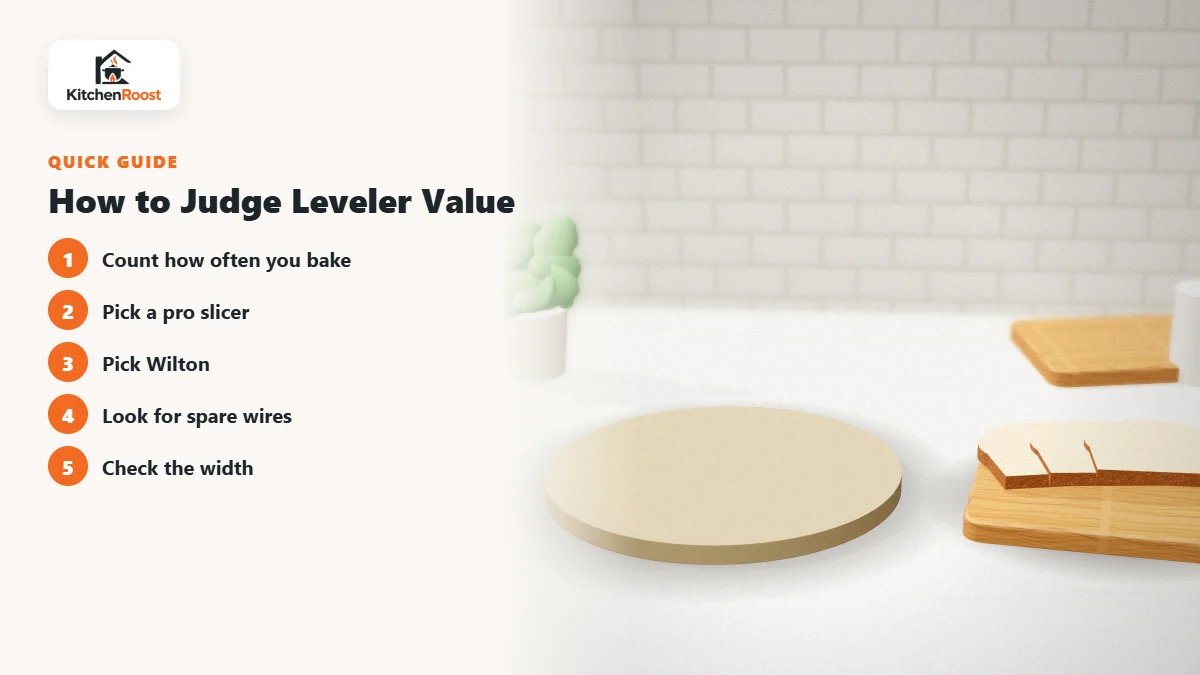 How to Judge Leveler Value - best value cake leveler