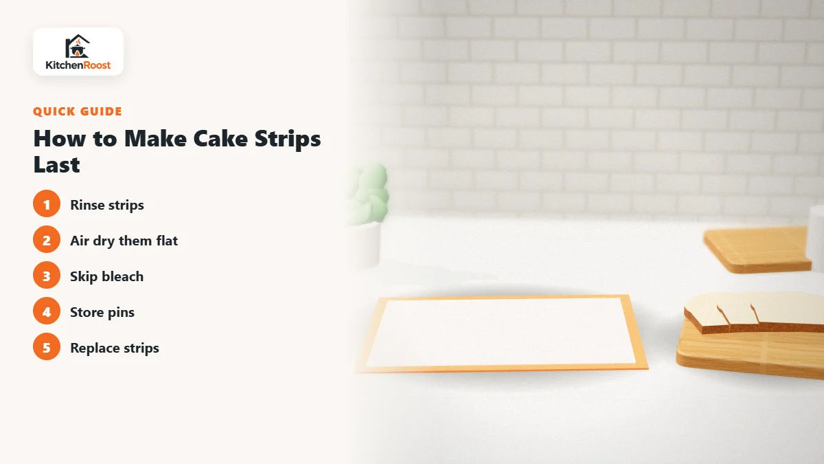 How to Make Cake Strips Last - best value cake pan strips