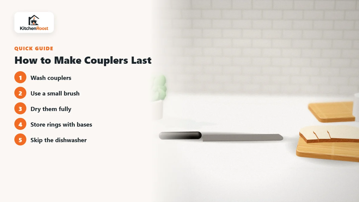 How to Make Couplers Last - best value cake piping coupler