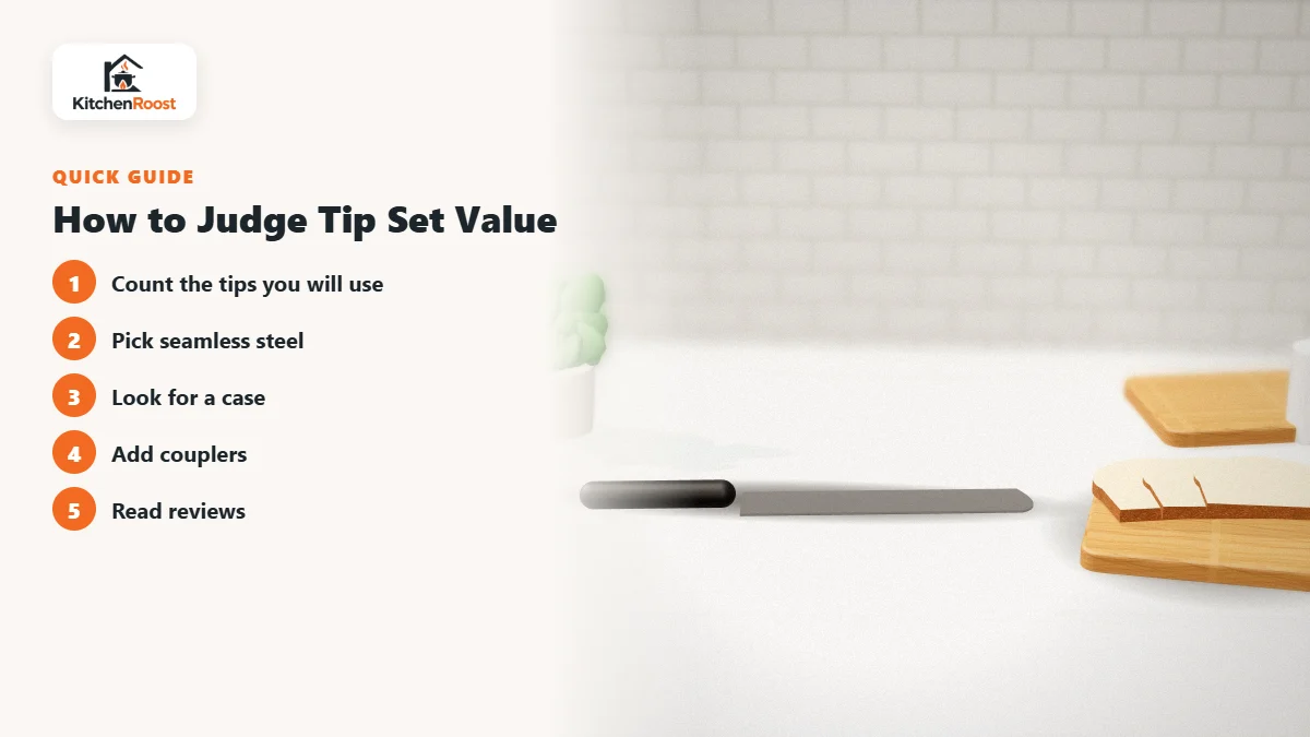 How to Judge Tip Set Value - best value cake piping nozzle
