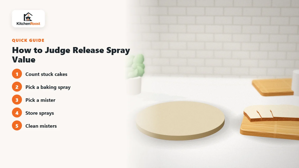 How to Judge Release Spray Value - best value cake release spray