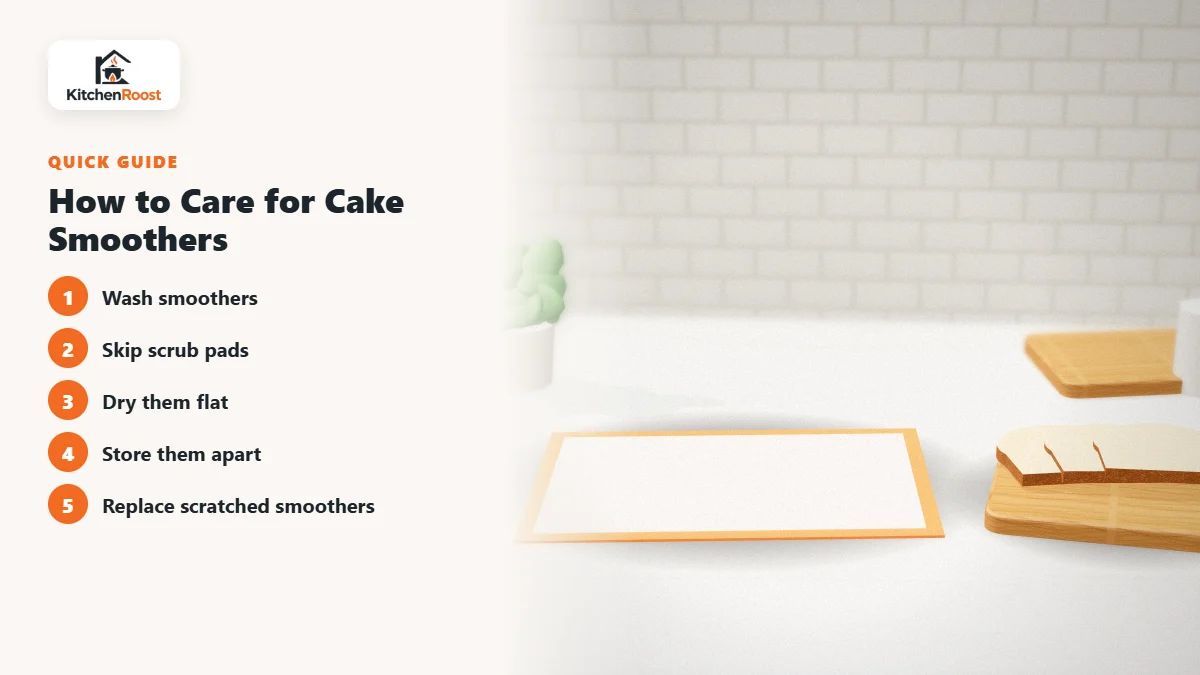 How to Care for Cake Smoothers - best value cake smoother