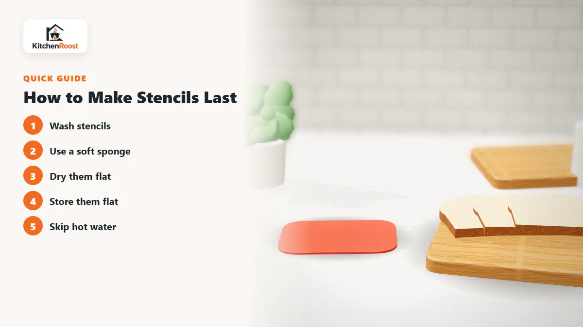 How to Make Stencils Last - best value cake stencils
